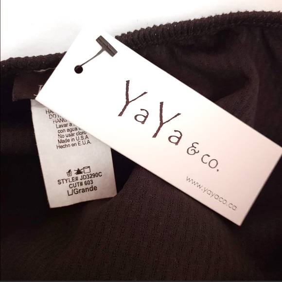 Yaya and Co Black Tube Dress - Picture 3 of 4